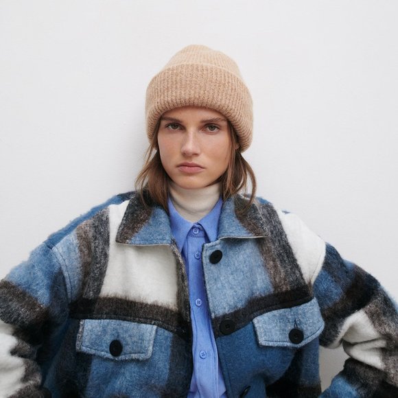 Zara Oversized Plaid Shacket - Picture 3 of 9